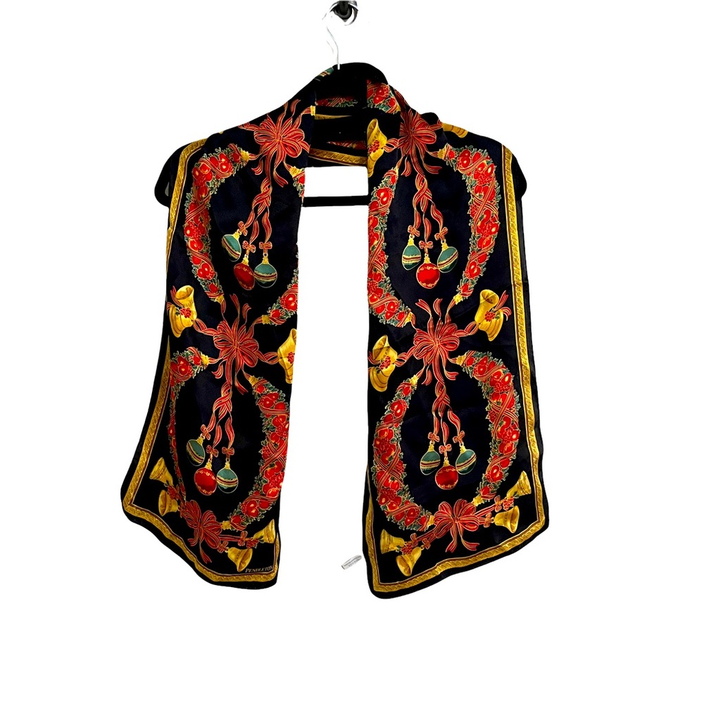 Pendleton Vintage Holiday Christmas  Silk Scarf